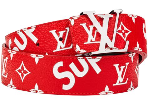 berretto supreme lv|supreme initiales belt 40mm.